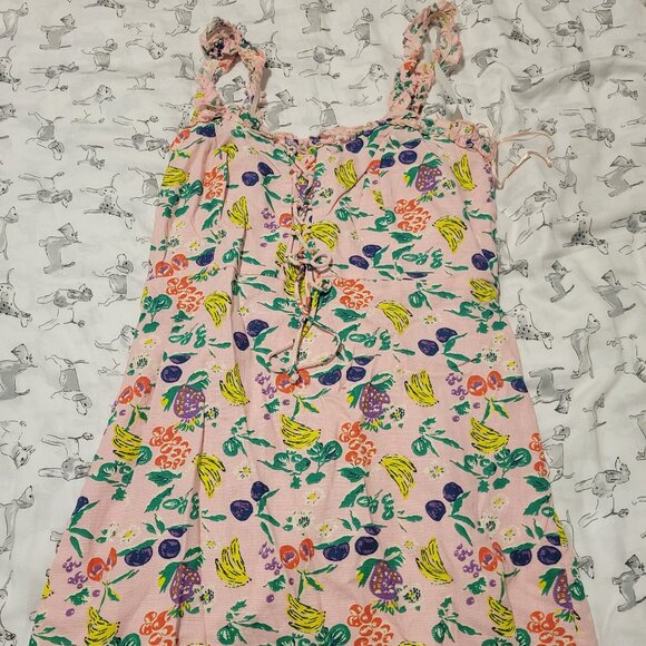 UO Robin Lace-Up Mini Dress - Picture 2 of 4